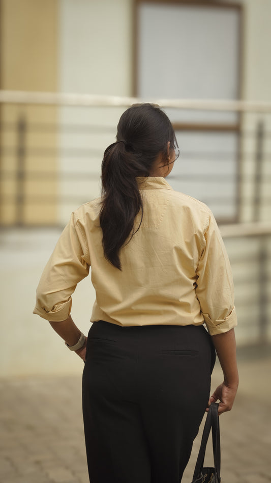 The Power Shirt - Cream