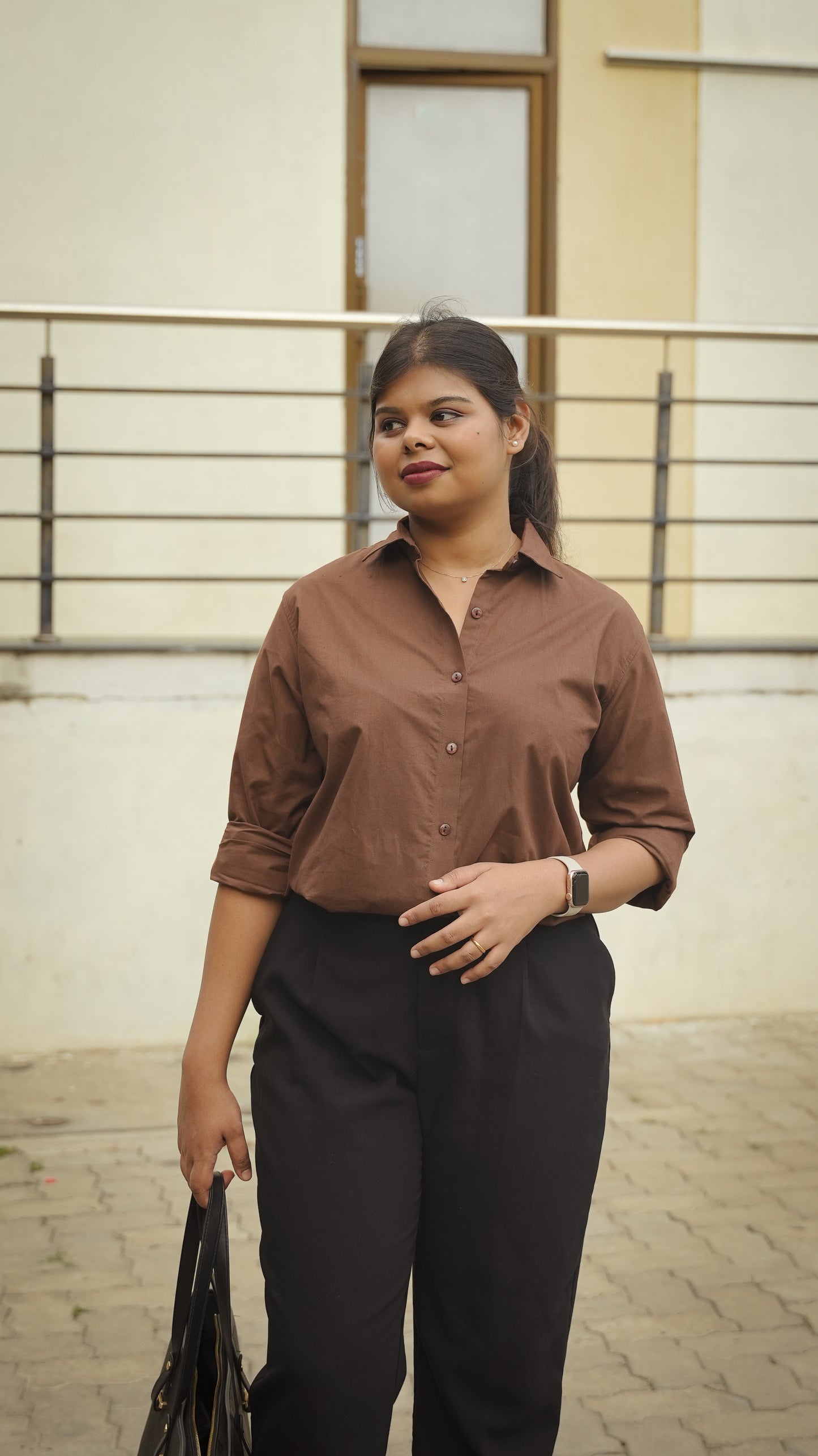 The Power Shirt - Espresso