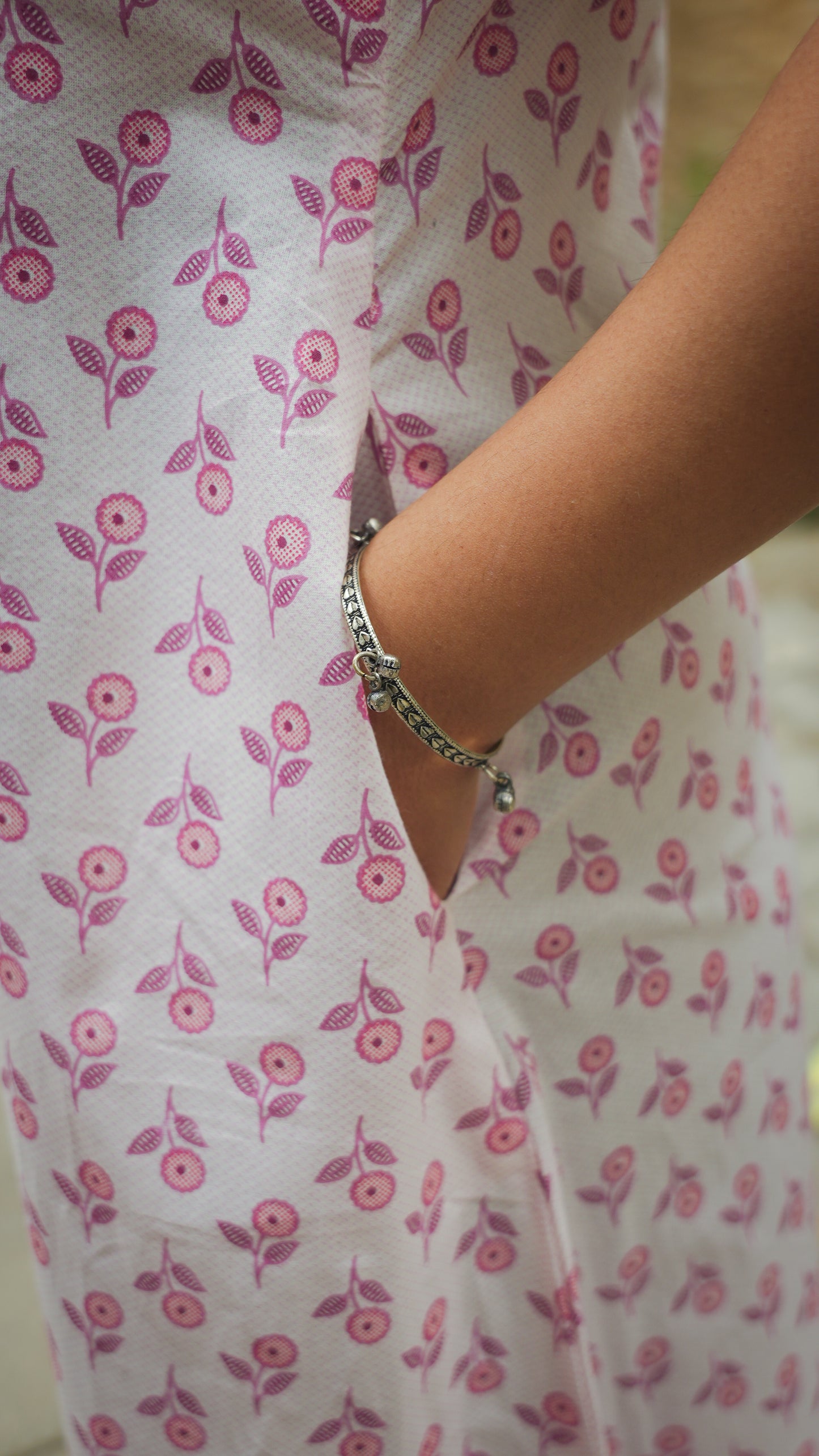 The Bloom Dress - Rose White