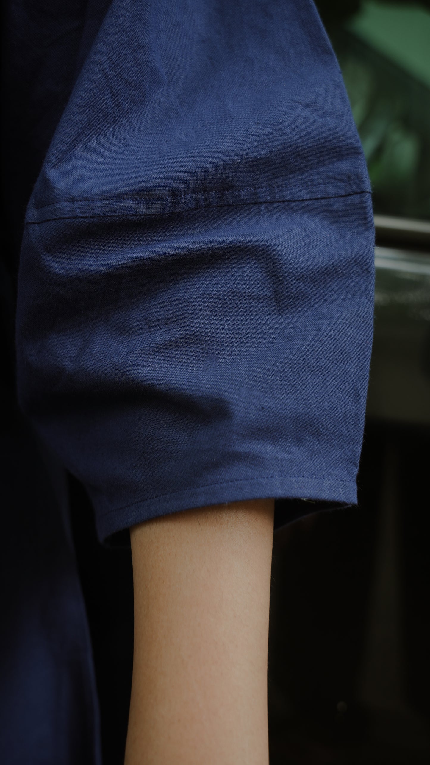 The Poise Dress - Indigo