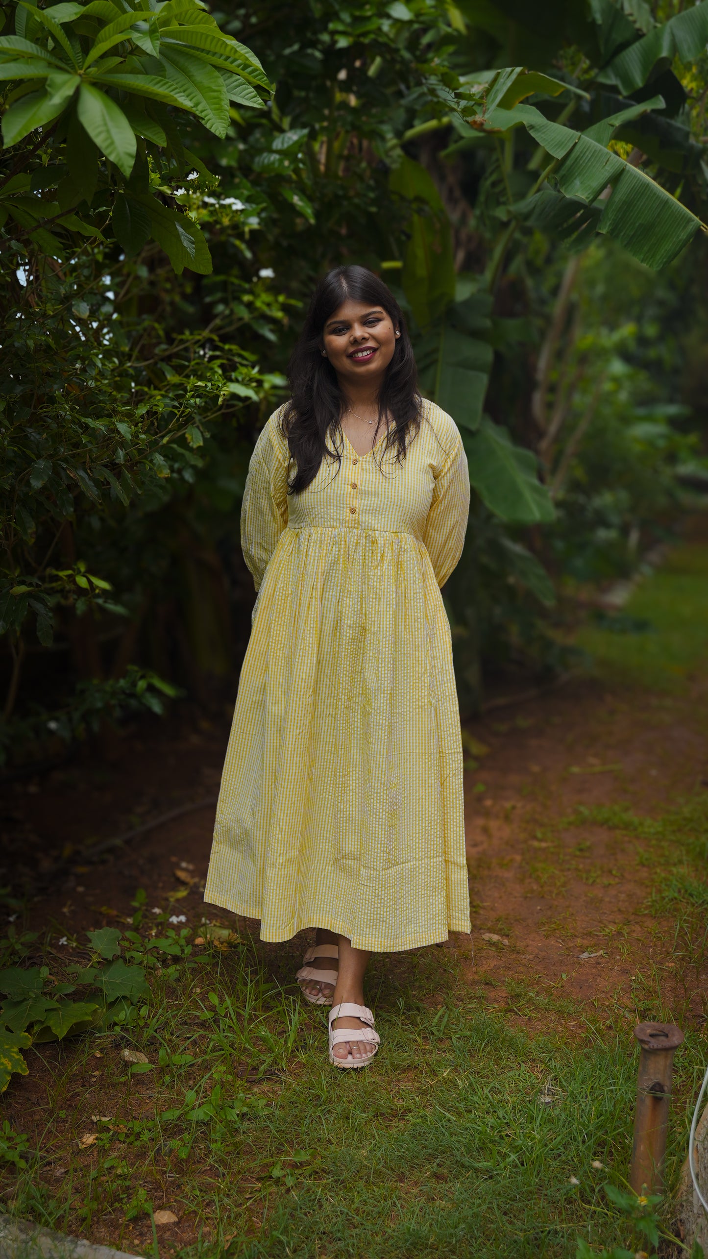 The Meadow Dress - Sun Check