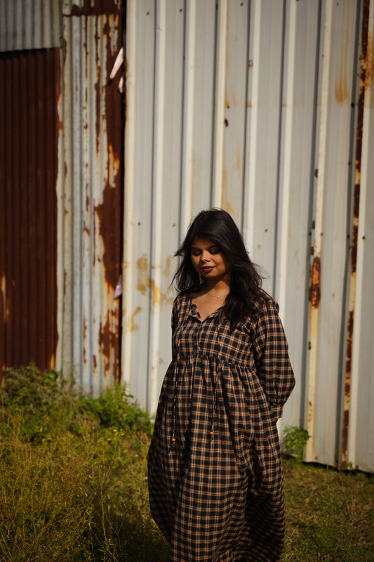 The Cafe Dress - Oxford Charm