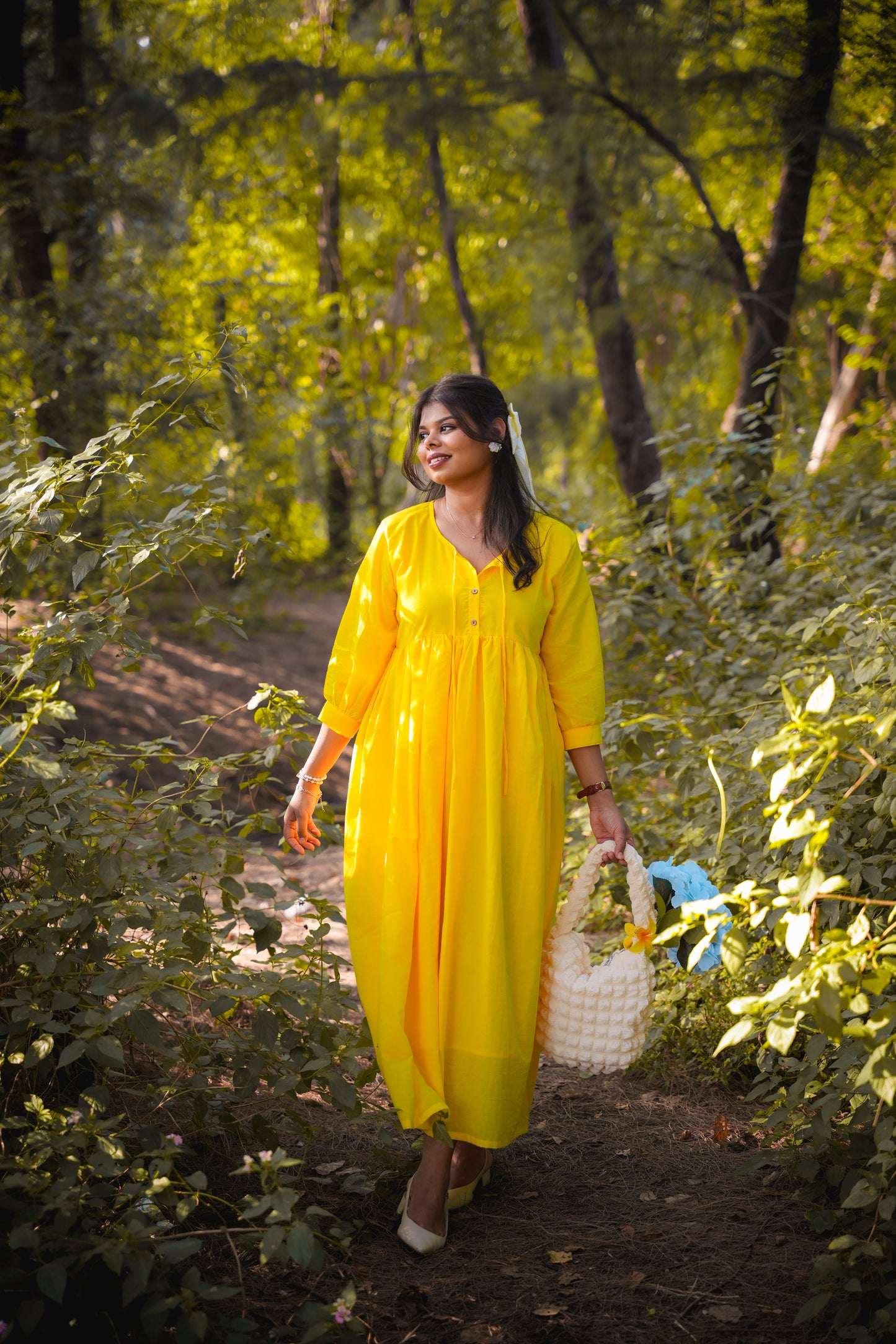 Lemon Glow Dress
