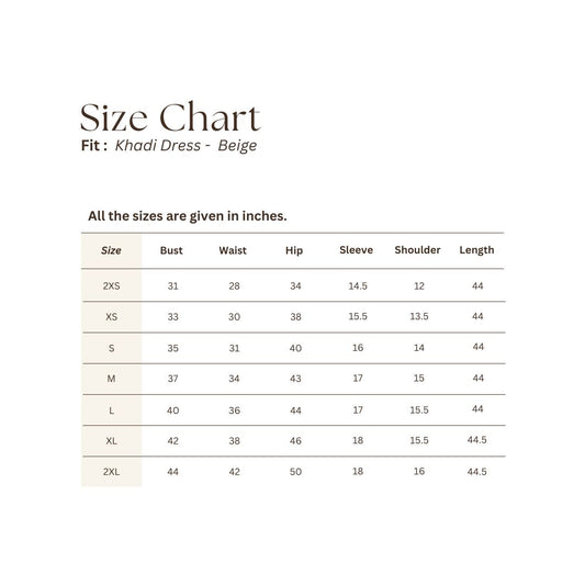 The Poise Dress - BEIGE