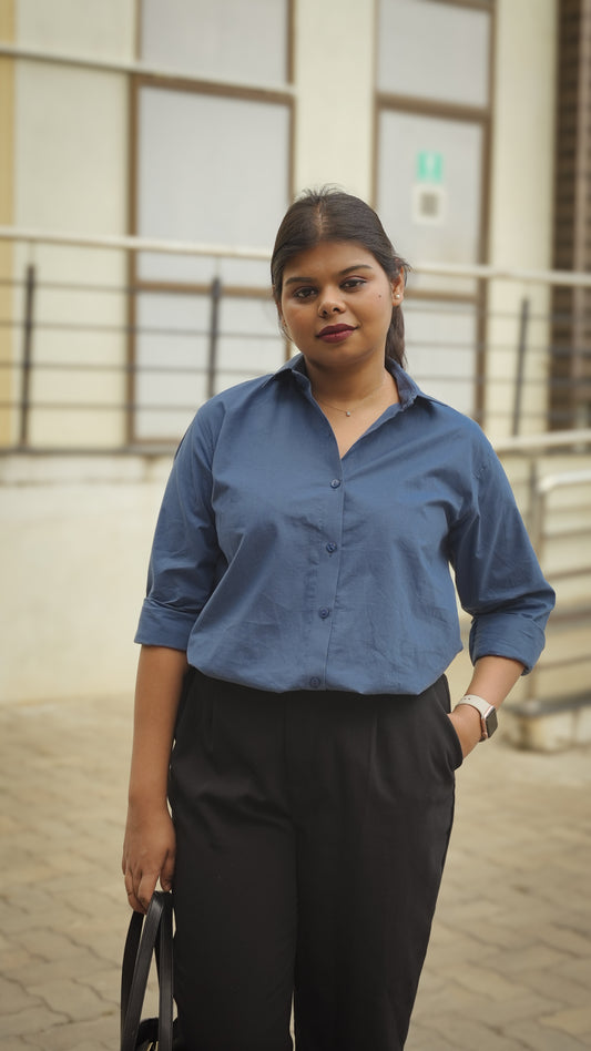 The Power Shirt - Navy
