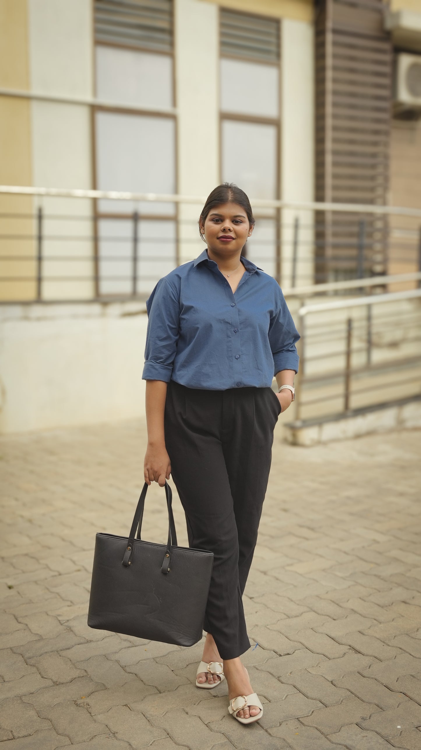 The Power Shirt - Navy