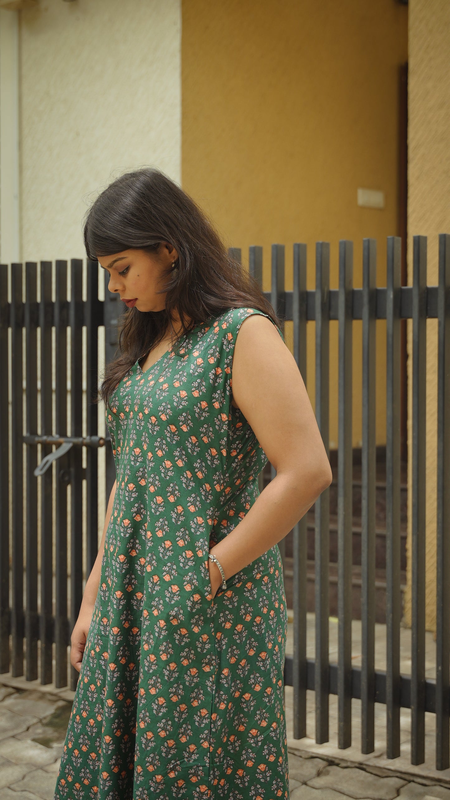The Bloom Dress - Garden Green