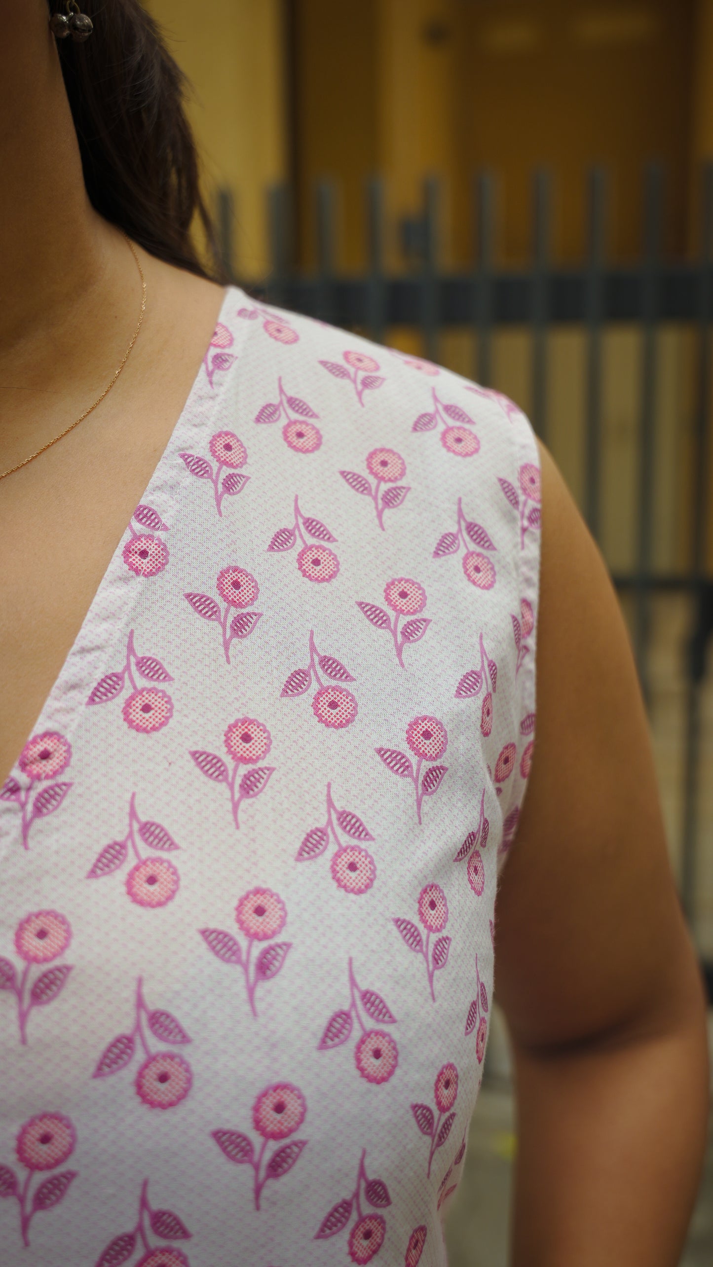 The Bloom Dress - Rose White