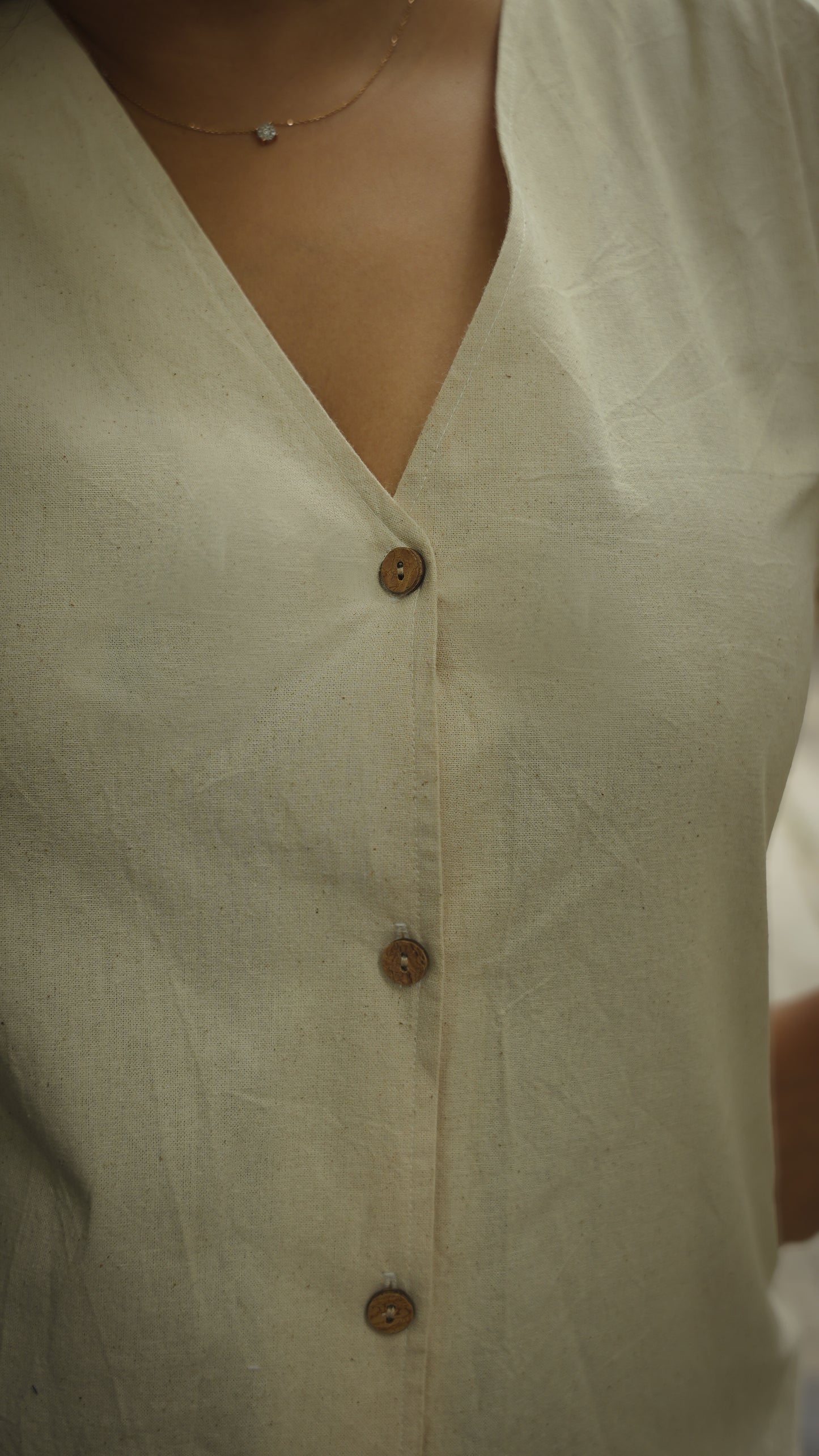 The Poise Dress - BEIGE