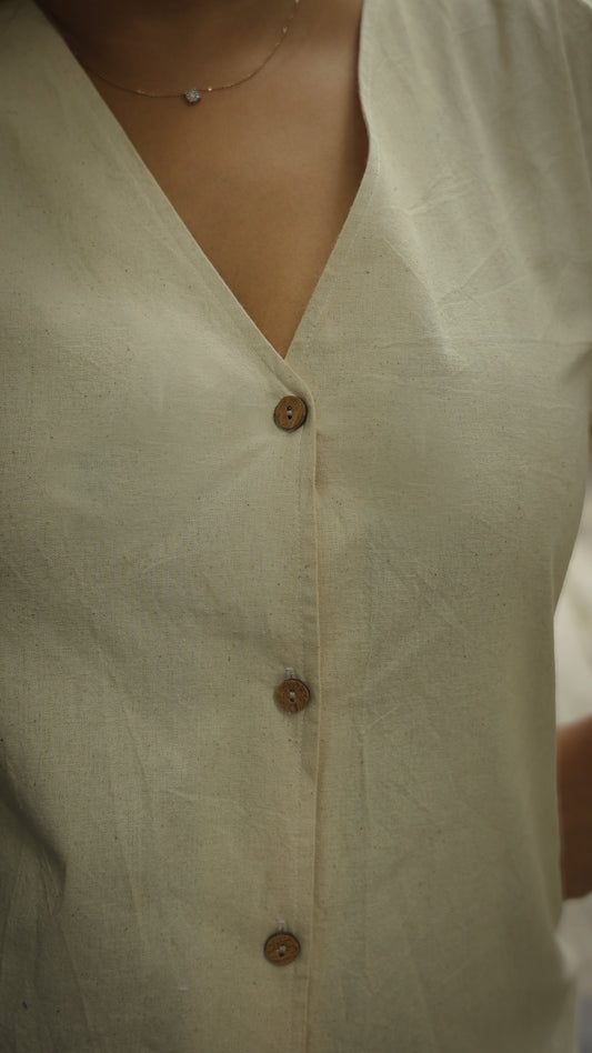 The Poise Dress - BEIGE