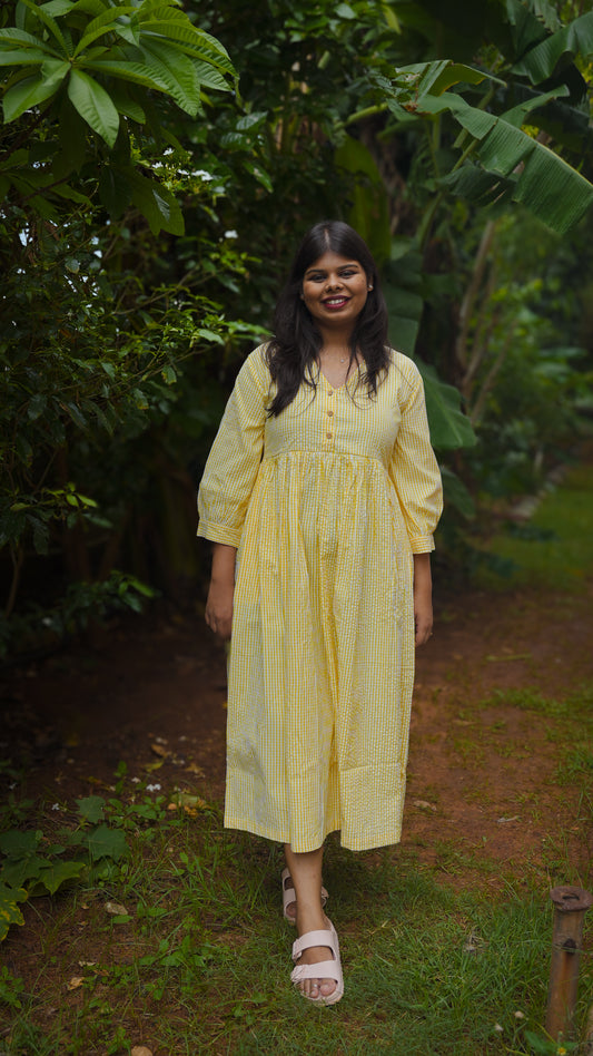 The Meadow Dress - Sun Check