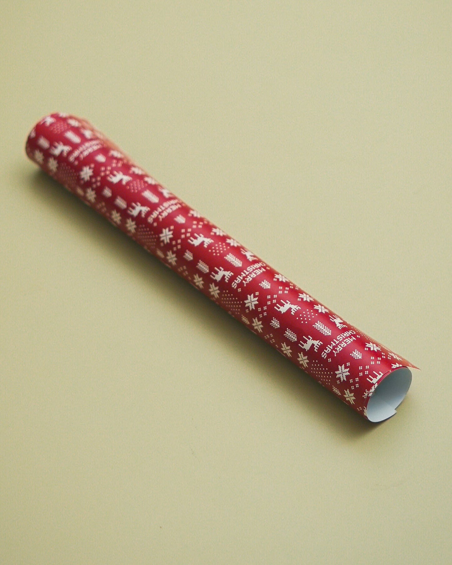 Christmas Wrapping Sheet - Red (Set of 4)