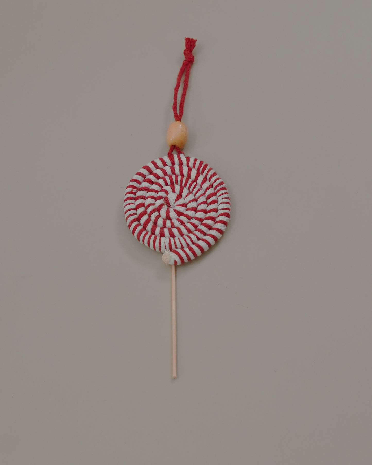 Handmade Macramé Christmas Tree Ornaments – Set of 5