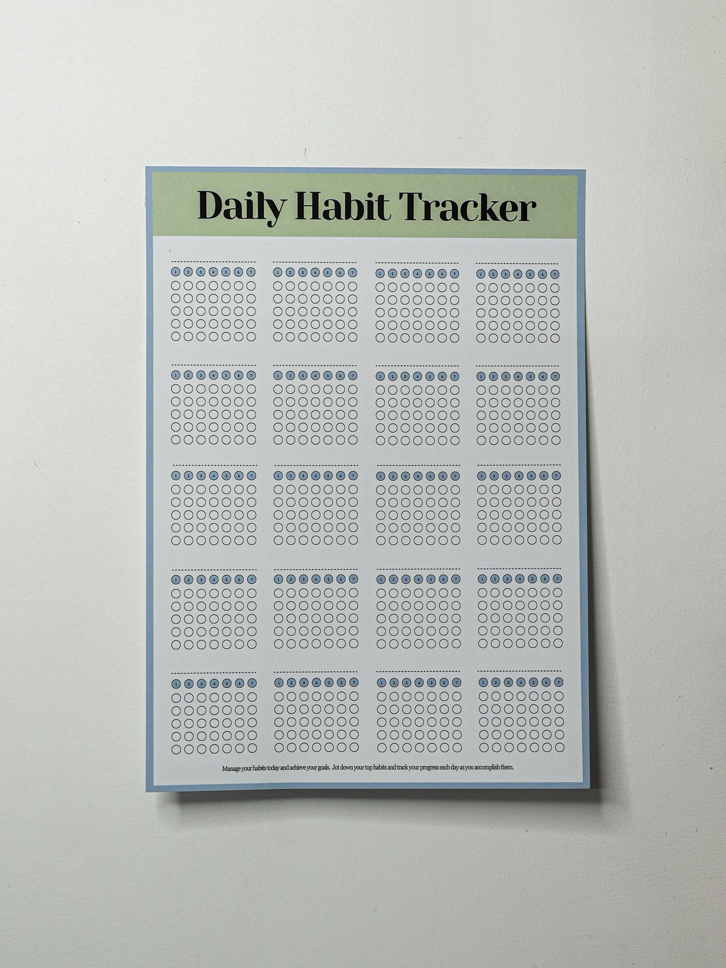 Daily Habit Tracker
