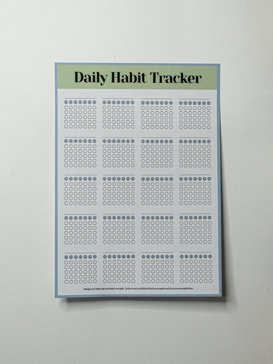 Daily Habit Tracker