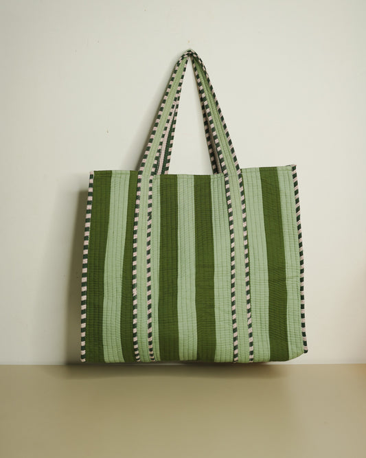 The Sunday Tote -  Sage
