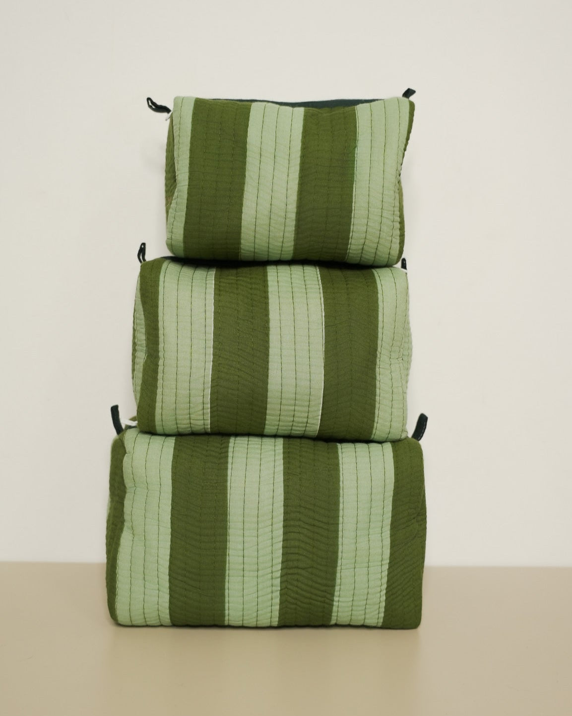 The Mini Sunday Pouch - Sage (Set of 3)